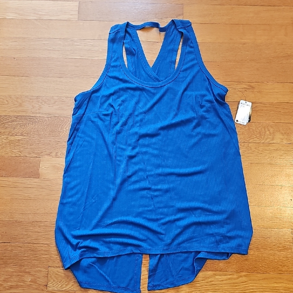 Triumph Vibrant Blue Tank Top